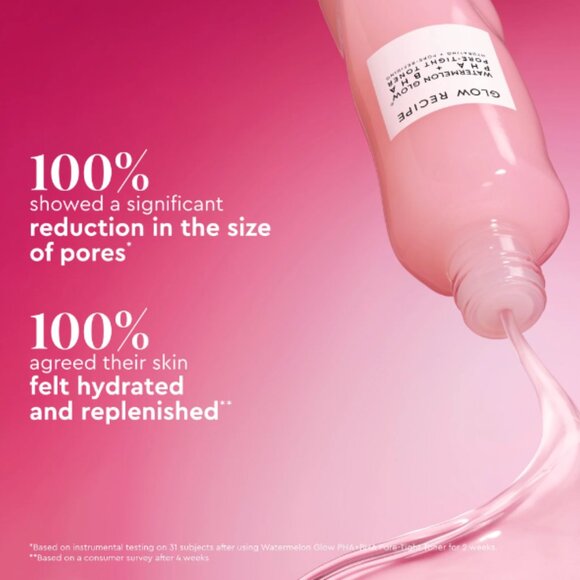 NIBGlow Recipe Watermelon Glow PHA+BHA Pore-Tight Toner - Picture 4 of 4